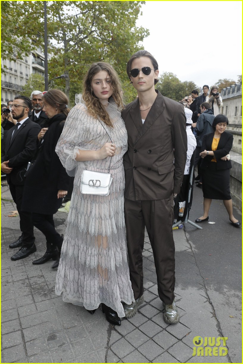camila cabello sofia carson natalia dyer hit up valentino paris fashion show 05