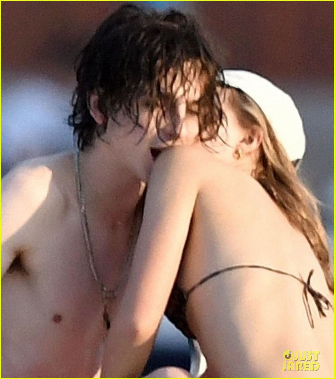 timothee chalamet lily rose depp pda in italy 13