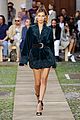 bella hadid dons velvet mini dress at etros milan fashion week show 14