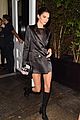 kendall jenner pairs sheer top with blazer dress during nyfw 01