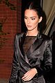 kendall jenner pairs sheer top with blazer dress during nyfw 02