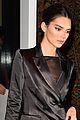 kendall jenner pairs sheer top with blazer dress during nyfw 04