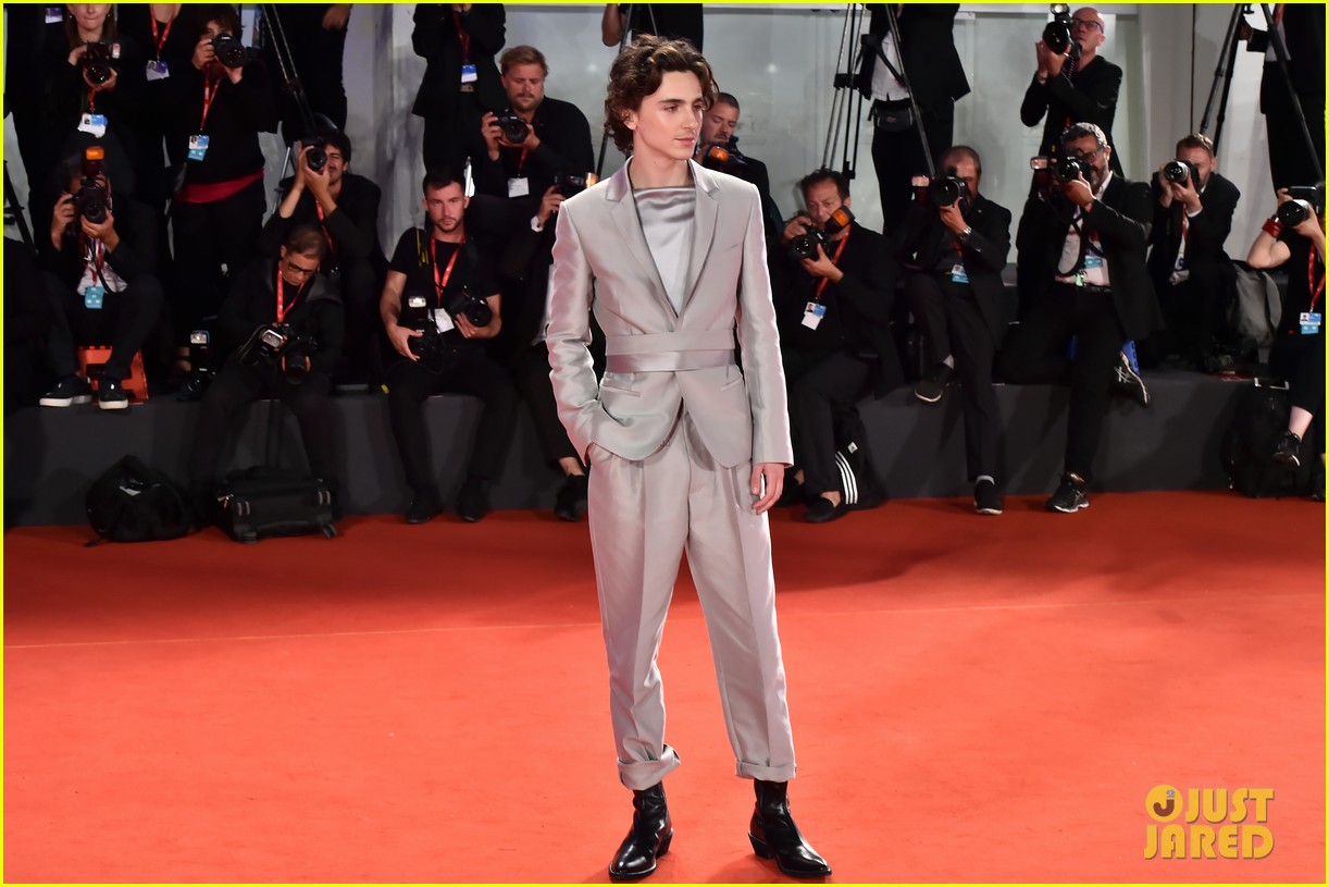 timothee chalamet lily rose depp the king venice premiere 40