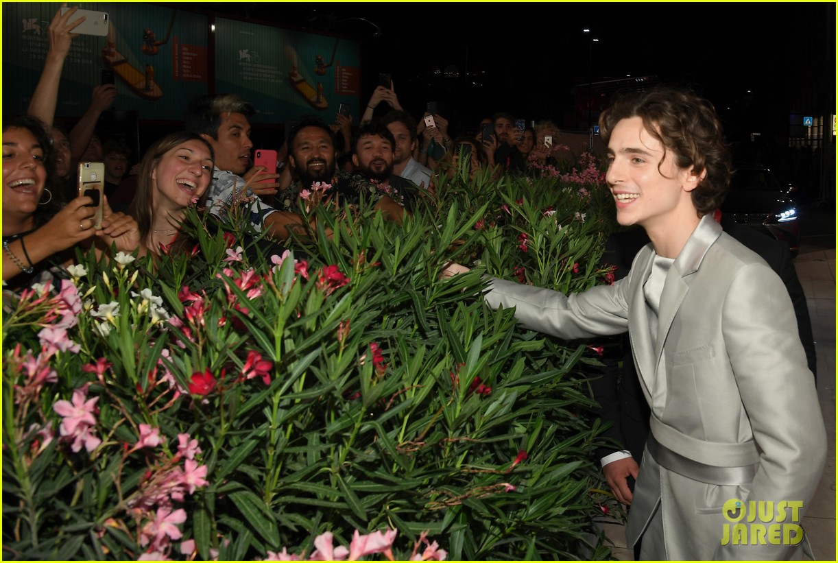 timothee chalamet lily rose depp the king venice premiere 61