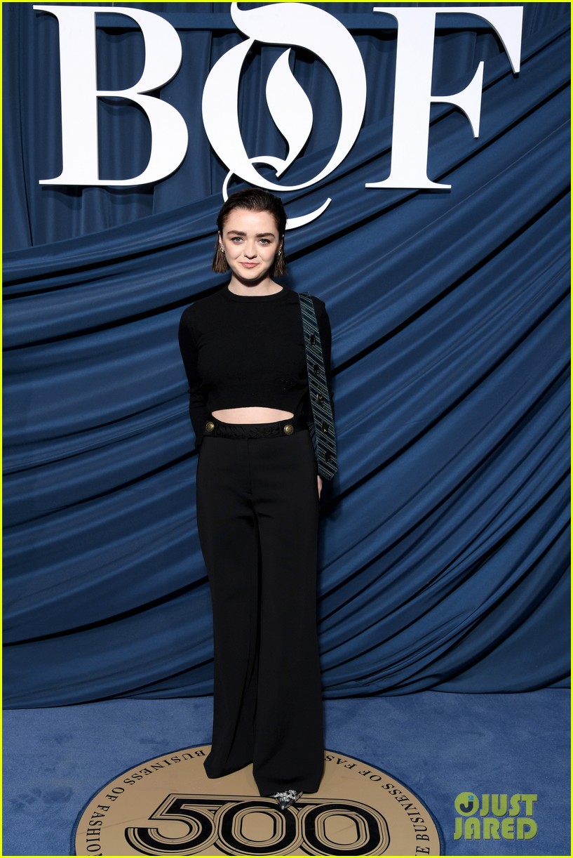 maisie williams business of fashion event 06