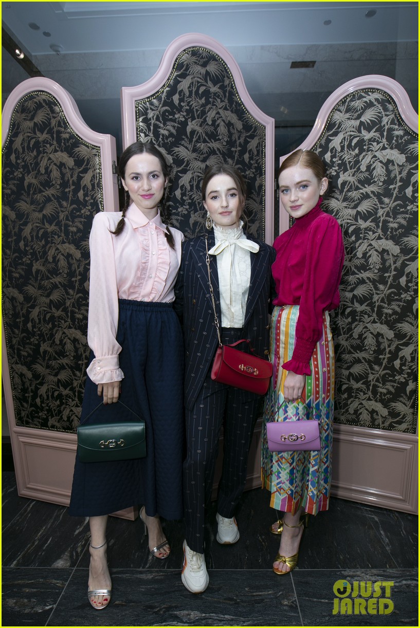 maude apatow sadie sink kaitlyn dever gucci chicago launch 03