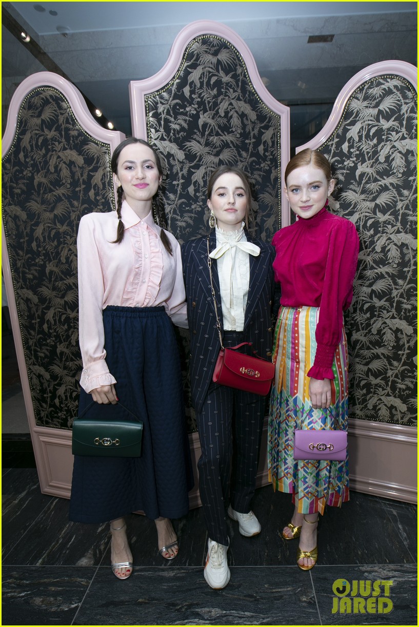 maude apatow sadie sink kaitlyn dever gucci chicago launch 13