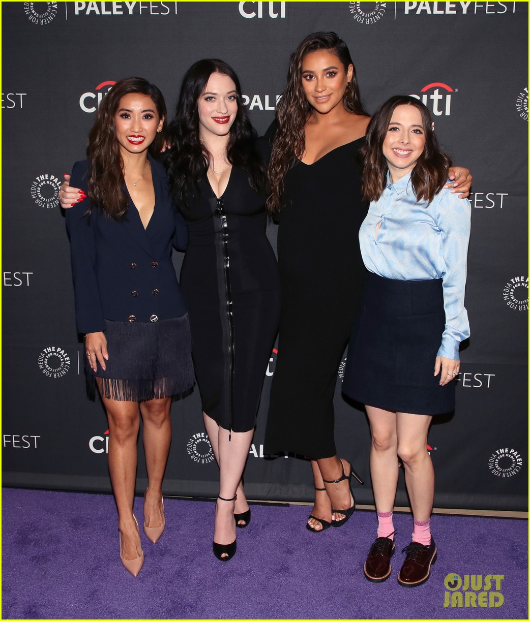 shay mitchell dollface cast at paley 03