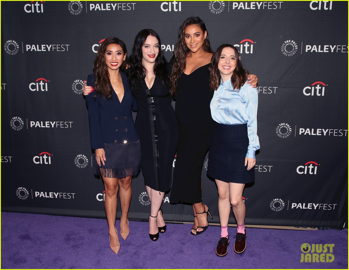 shay mitchell dollface cast at paley 30