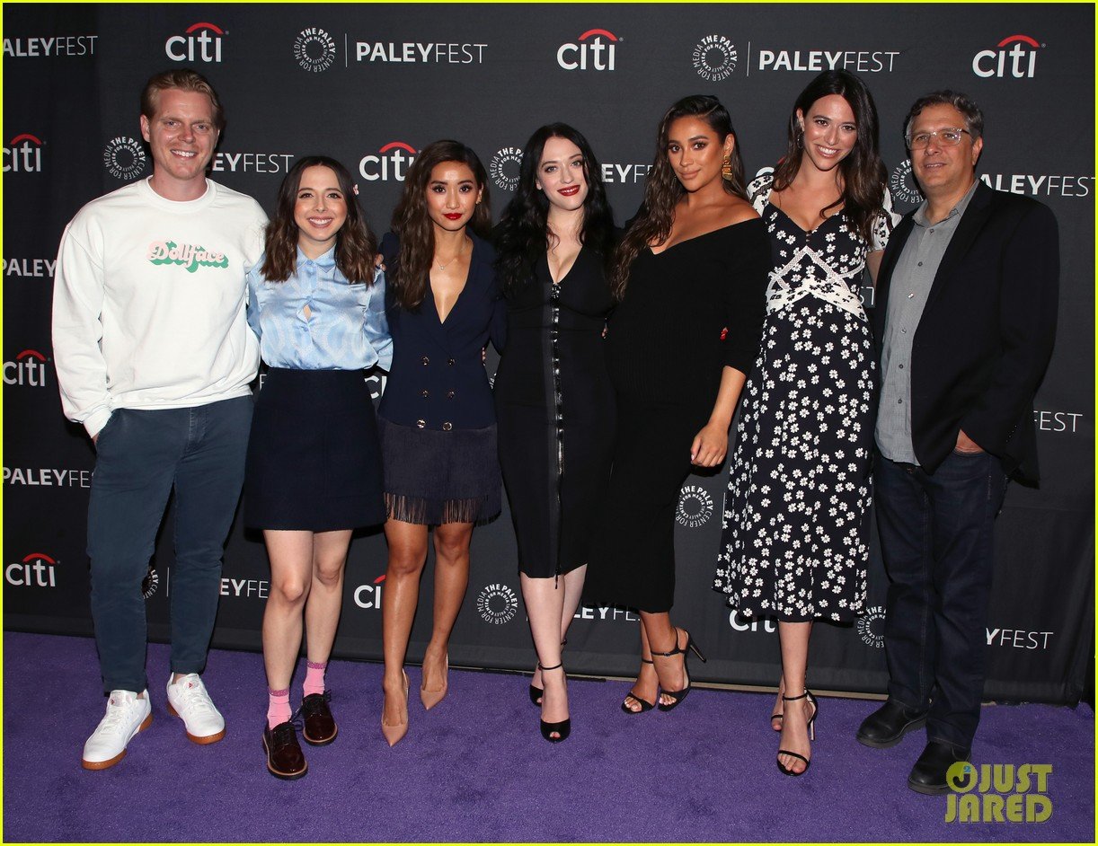 shay mitchell dollface cast at paley 36