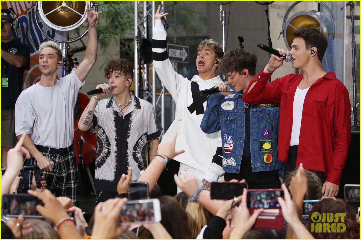 why dont we had incredible morning performing on today show 08