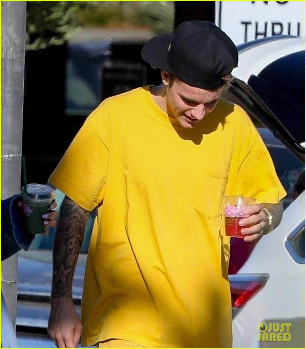 Justin bieber hot sale yellow shirt