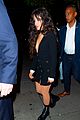camila cabello rocks plunging black coat dress to snl after party 02