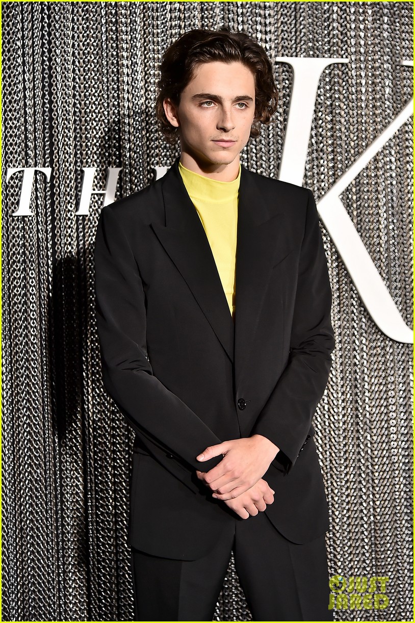 timothee chalamet lily rose depp the king premiere 09
