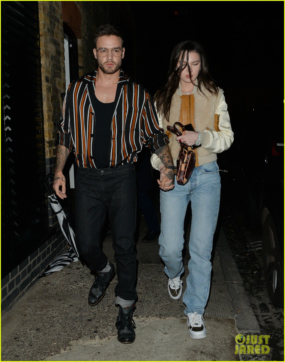 liam payne maya henry hold hands night out in london 03