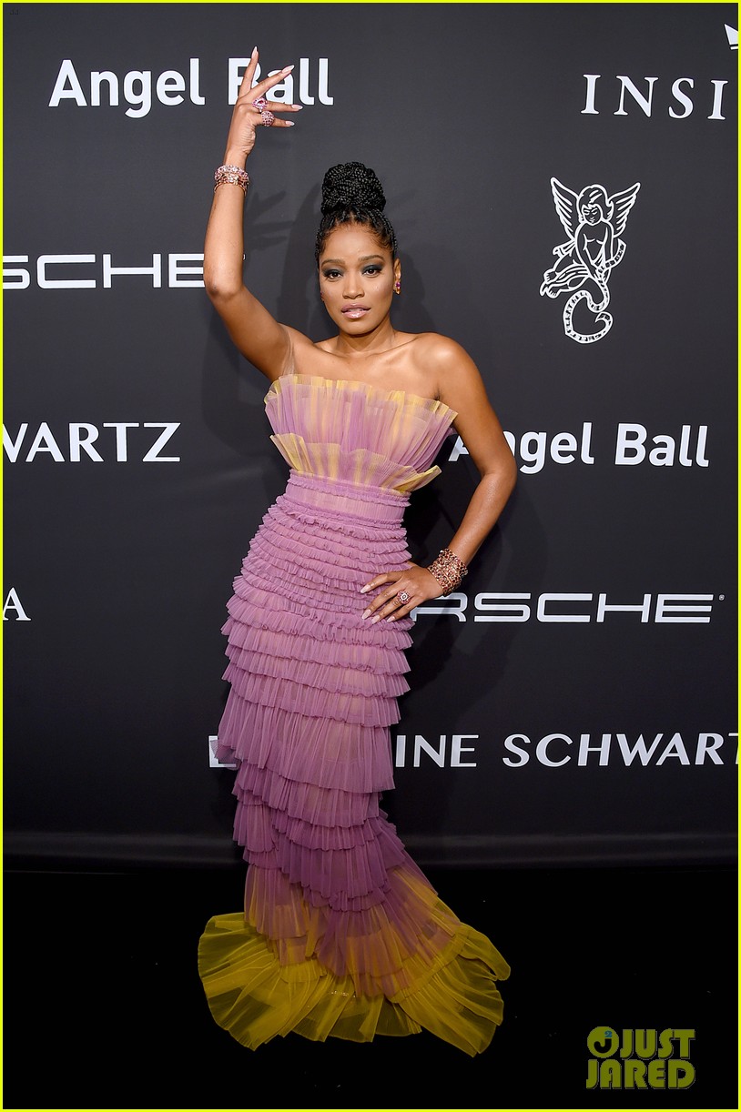 keke palmer looks amazing in two different looks at angel ball 01