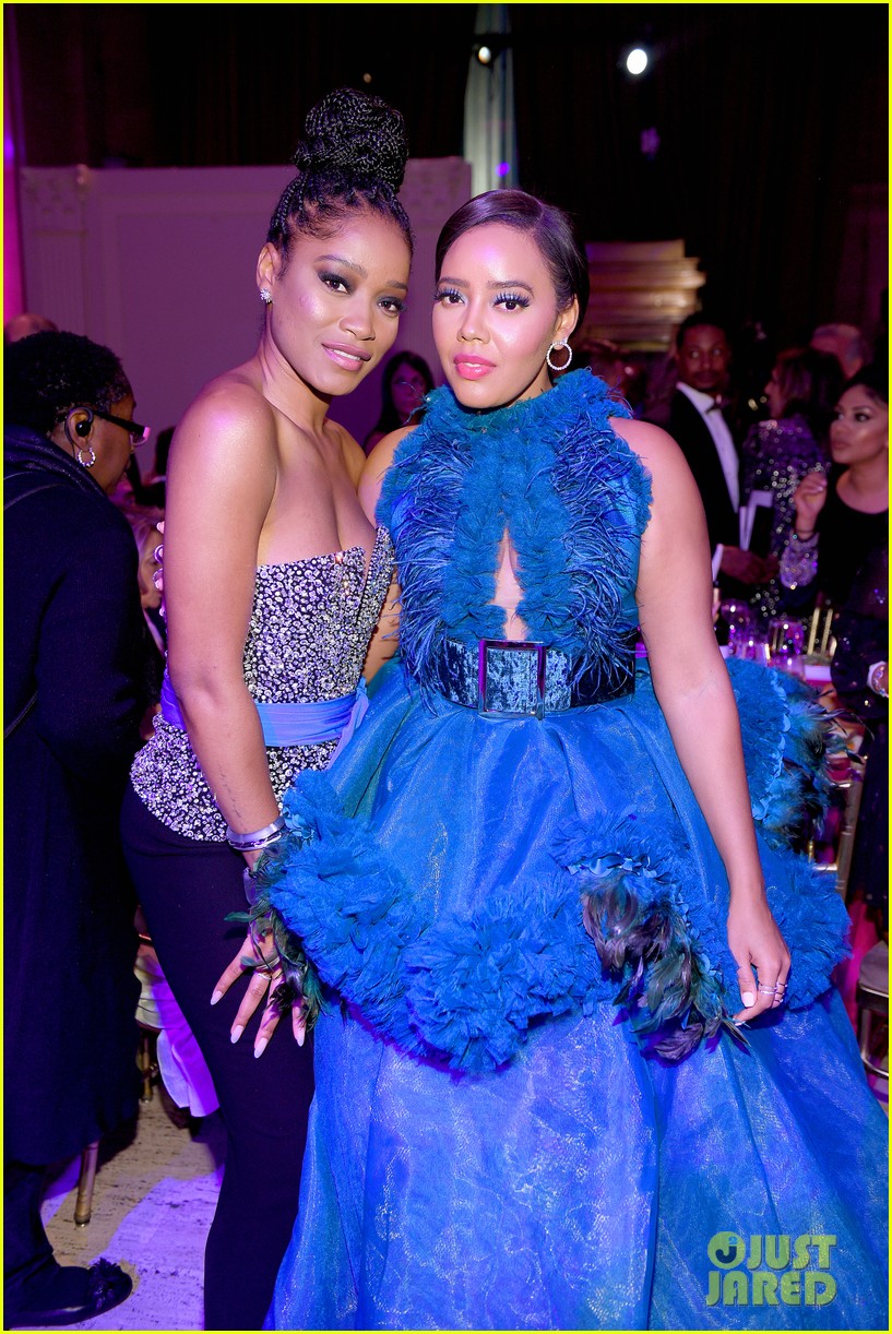 keke palmer looks amazing in two different looks at angel ball 08