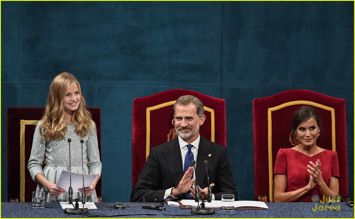 princess leonor spain first speech asturias awards 18