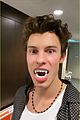 shawn mendes fangs ahead of halloween 01