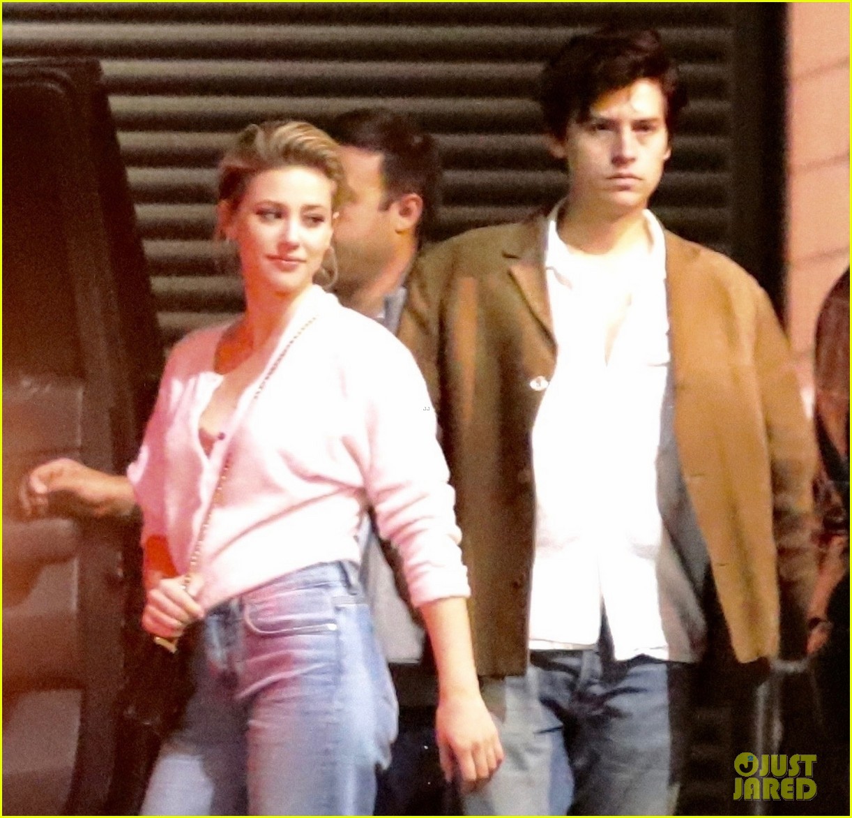 lili reinhart and cole sprouse show some sweet pda at dinner 07