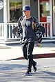 cody simpson bares his arms as he arrives at music studio 05