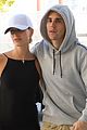 justin hailey bieber hold each other close during day out in miami 05