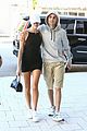 justin hailey bieber hold each other close during day out in miami 06