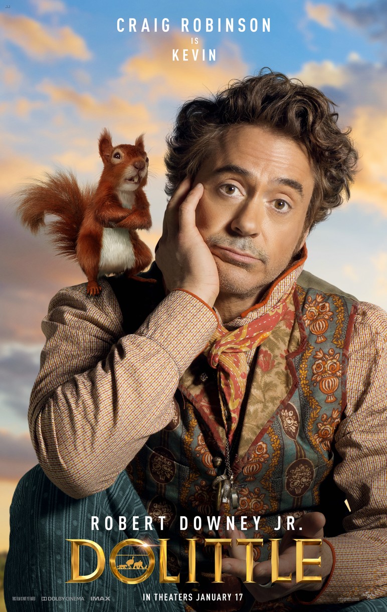 dolittle character posters debut new trailer 07