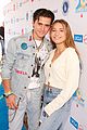 isaak presley kenzie ziegler couple up at ucla party on the pier 23