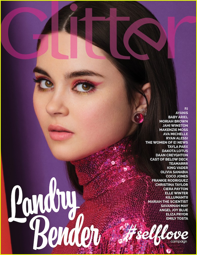 landry bender glitter magazine cover 01