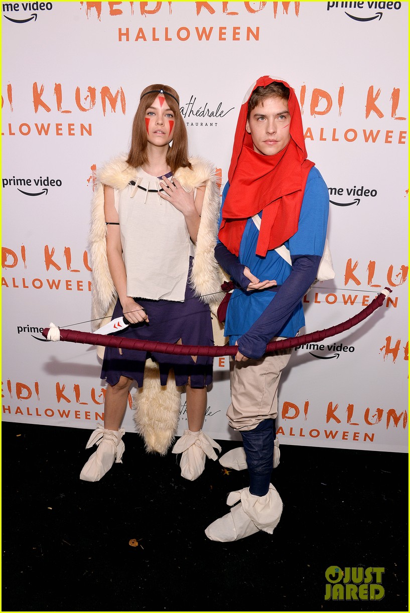 dylan sprouse barbara palvin halloween party 07