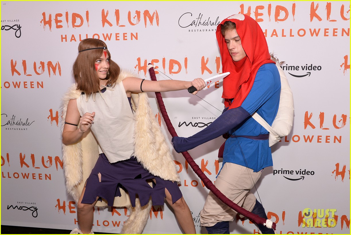 dylan sprouse barbara palvin halloween party 09