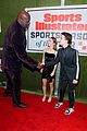 noah schnapp meets shaquille o neal at sportperson of the year 02