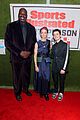 noah schnapp meets shaquille o neal at sportperson of the year 05