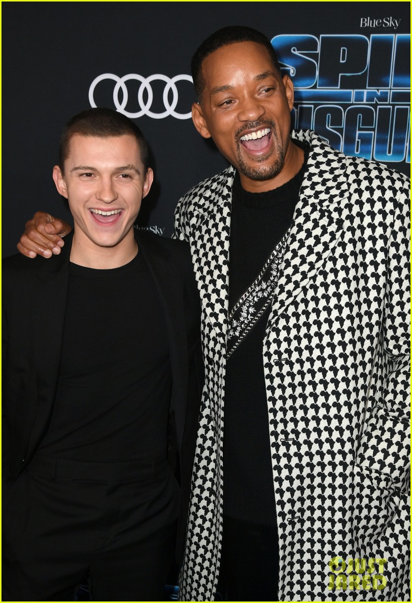 tom holland will smith spies disguise premiere 28
