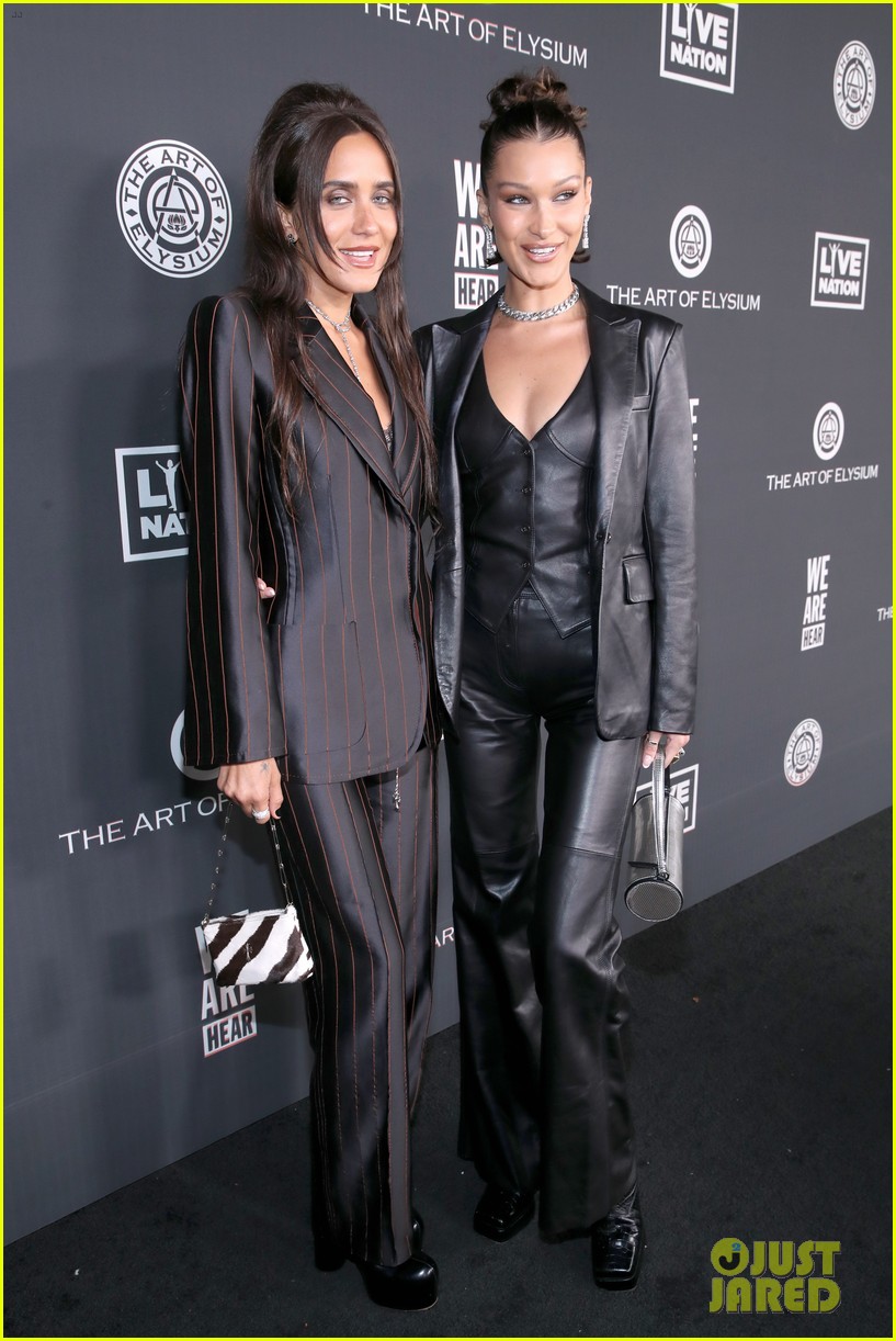 bella hadid ava michelle more step out for art of elysium gala 19