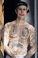 shirtless justin bieber shows off muscles during workout 03