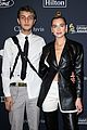 dua lipa anwar hadid show off style at clive davis pre grammys party 08