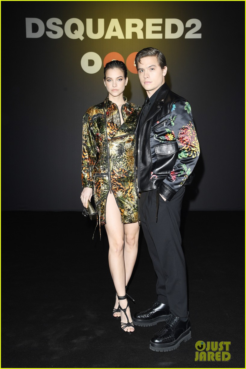 dylan sprouse barbara palvin more stars dsquared show 12