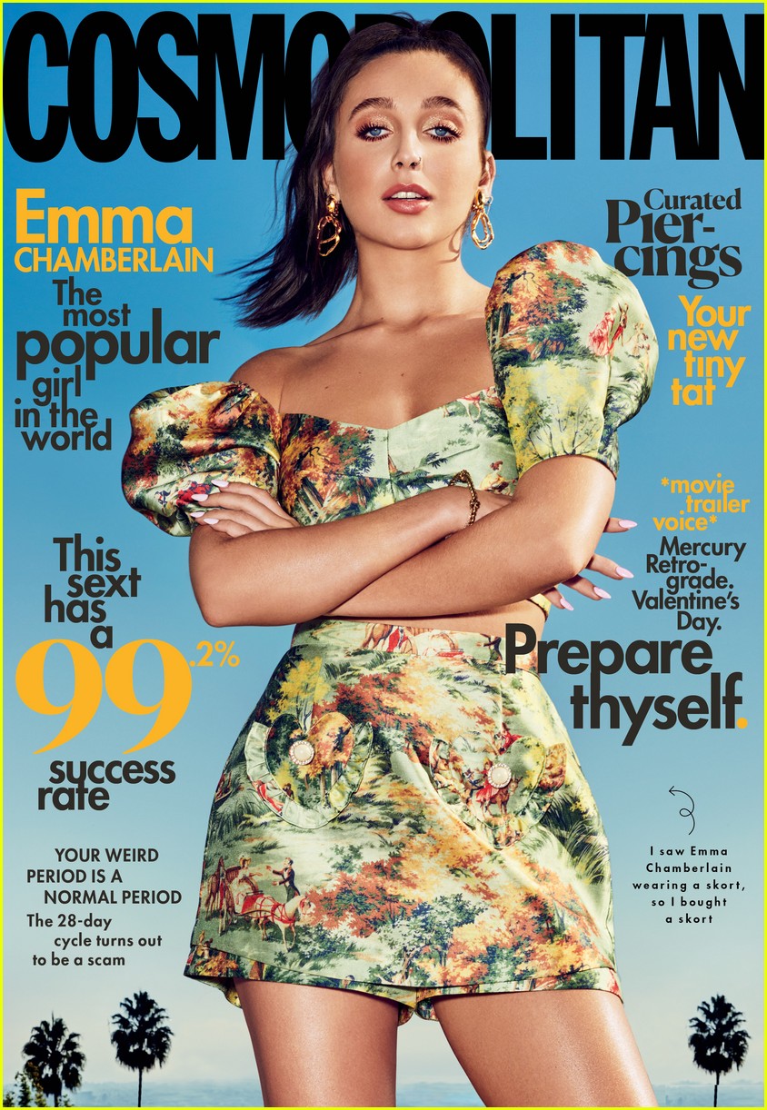 emma chamberlain covers cosmopolitan for first us magazine cover 03