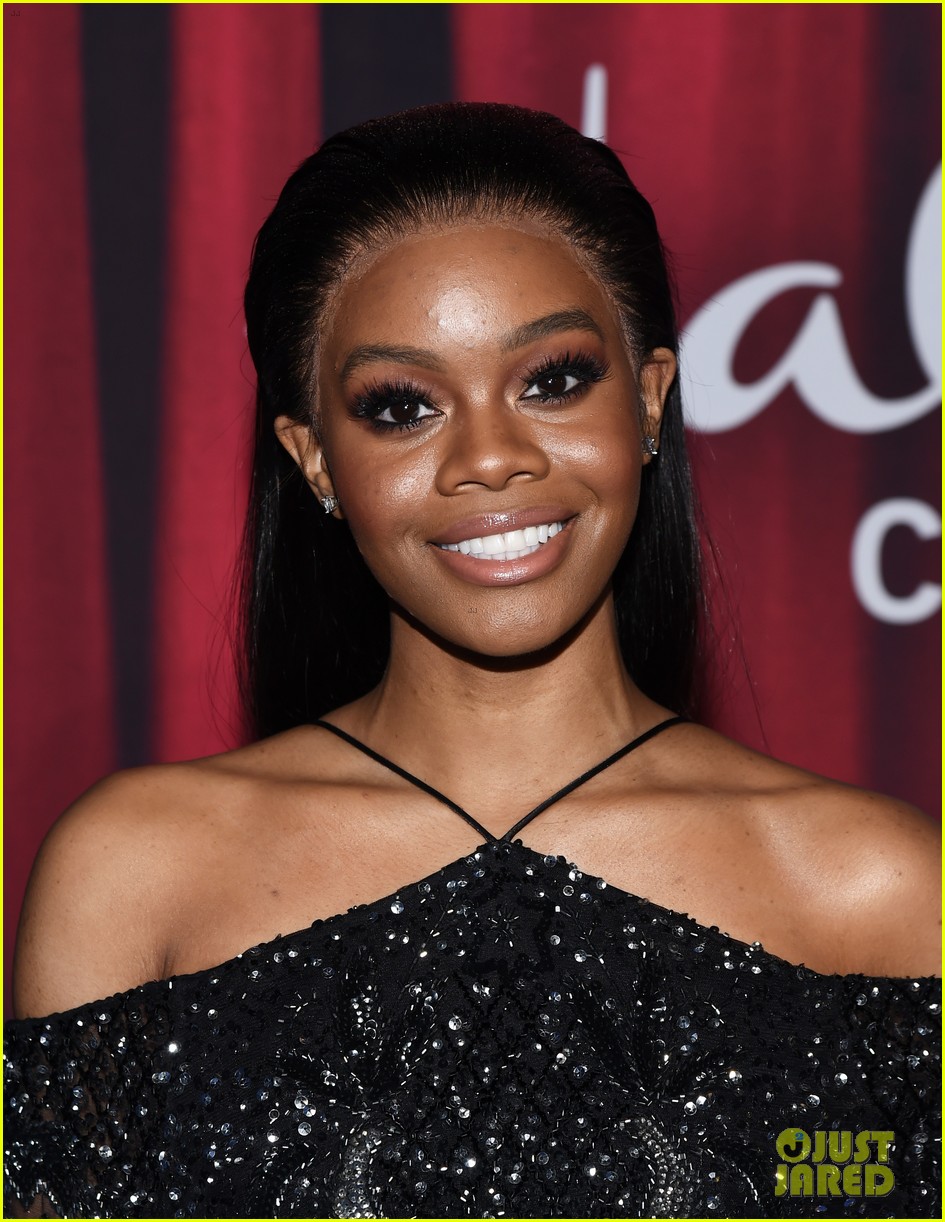 gabby douglas steps out for american rescue dog show 02