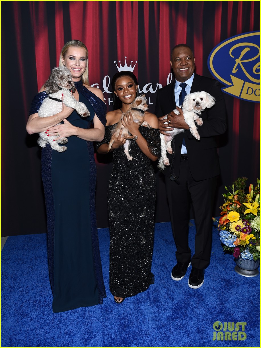 gabby douglas steps out for american rescue dog show 05