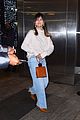 selena gomez pretty vintage inspired outfit dinner with friends 03
