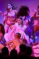ariana grande goes sultry lingerie medley of her hits grammys 11