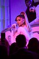 ariana grande goes sultry lingerie medley of her hits grammys 12