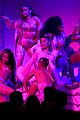 ariana grande goes sultry lingerie medley of her hits grammys 17