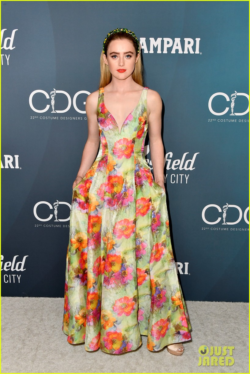 kathryn newton julia butters step out for costume designers guild awards 2020 01