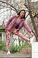 keke palmer works on fitness in nyc 08