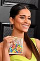 lilly singh brings purse full of skittles to grammys 2020 06