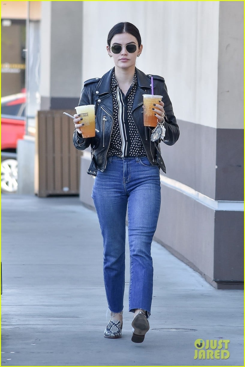 lucy hale gets double dose of caffeine ahead of the weekend 05